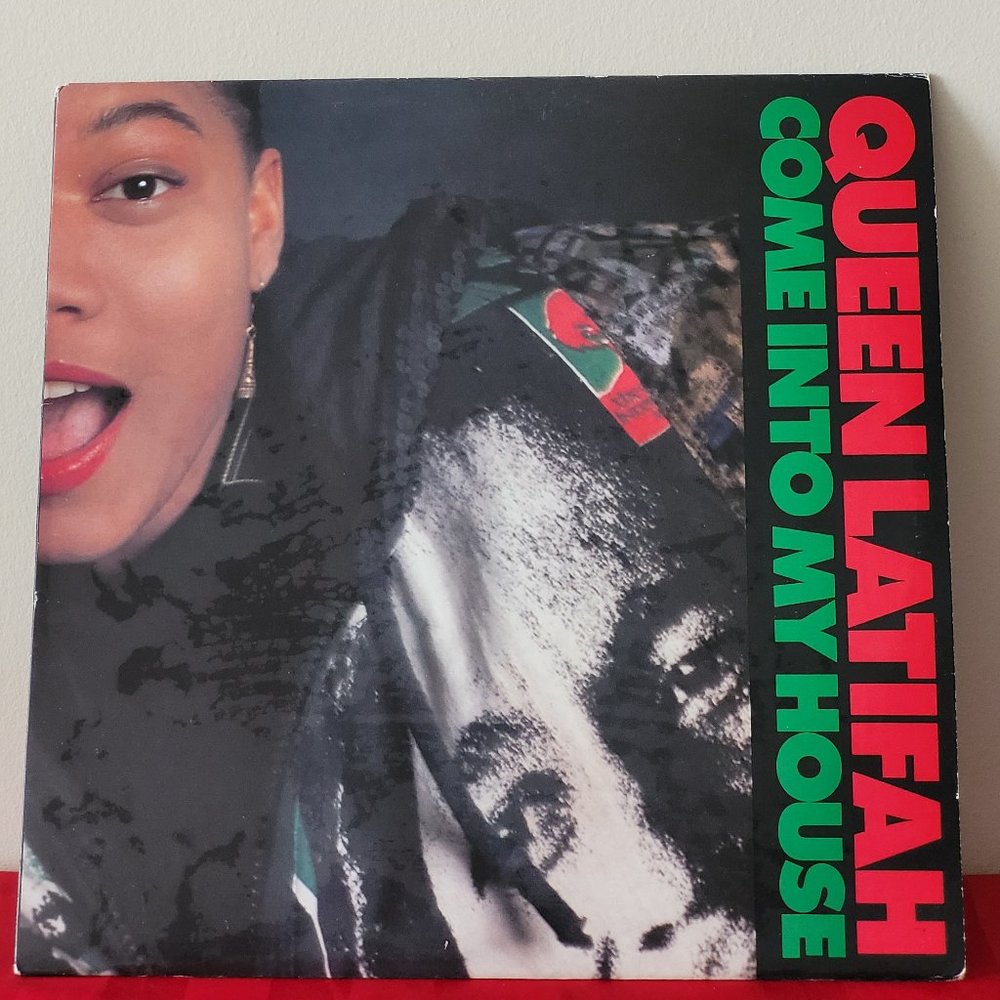 1990 QUEEN LATIFAH, COME INTO MY HOUSE 12" E.P.!!!